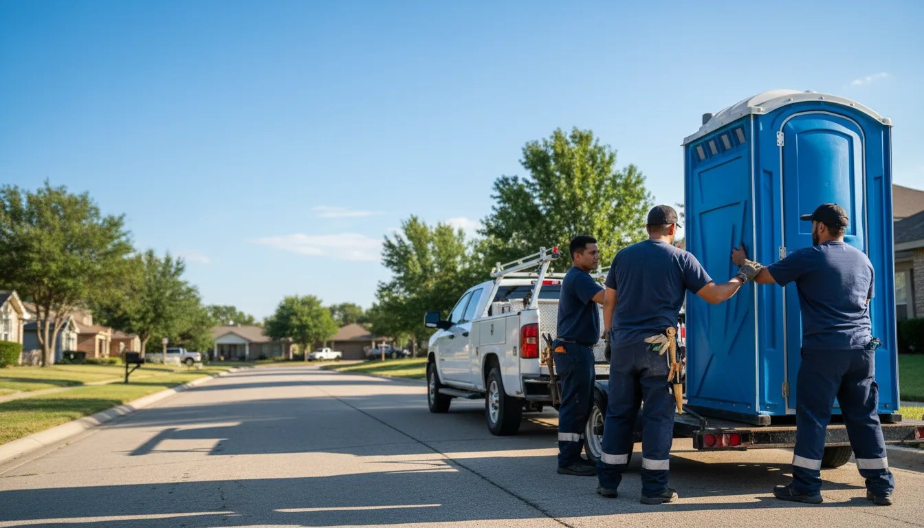 Portable Toilet Rental in New Weston, OH near me